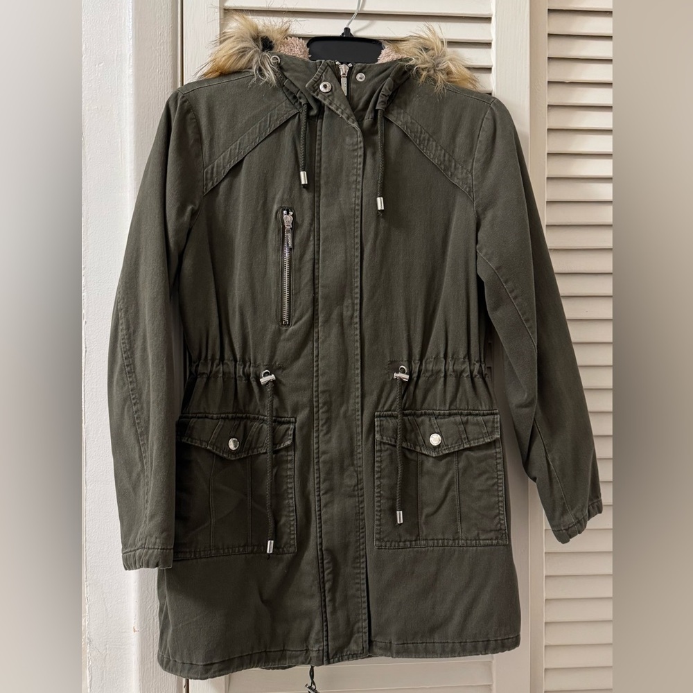 Collection B Olive Parka